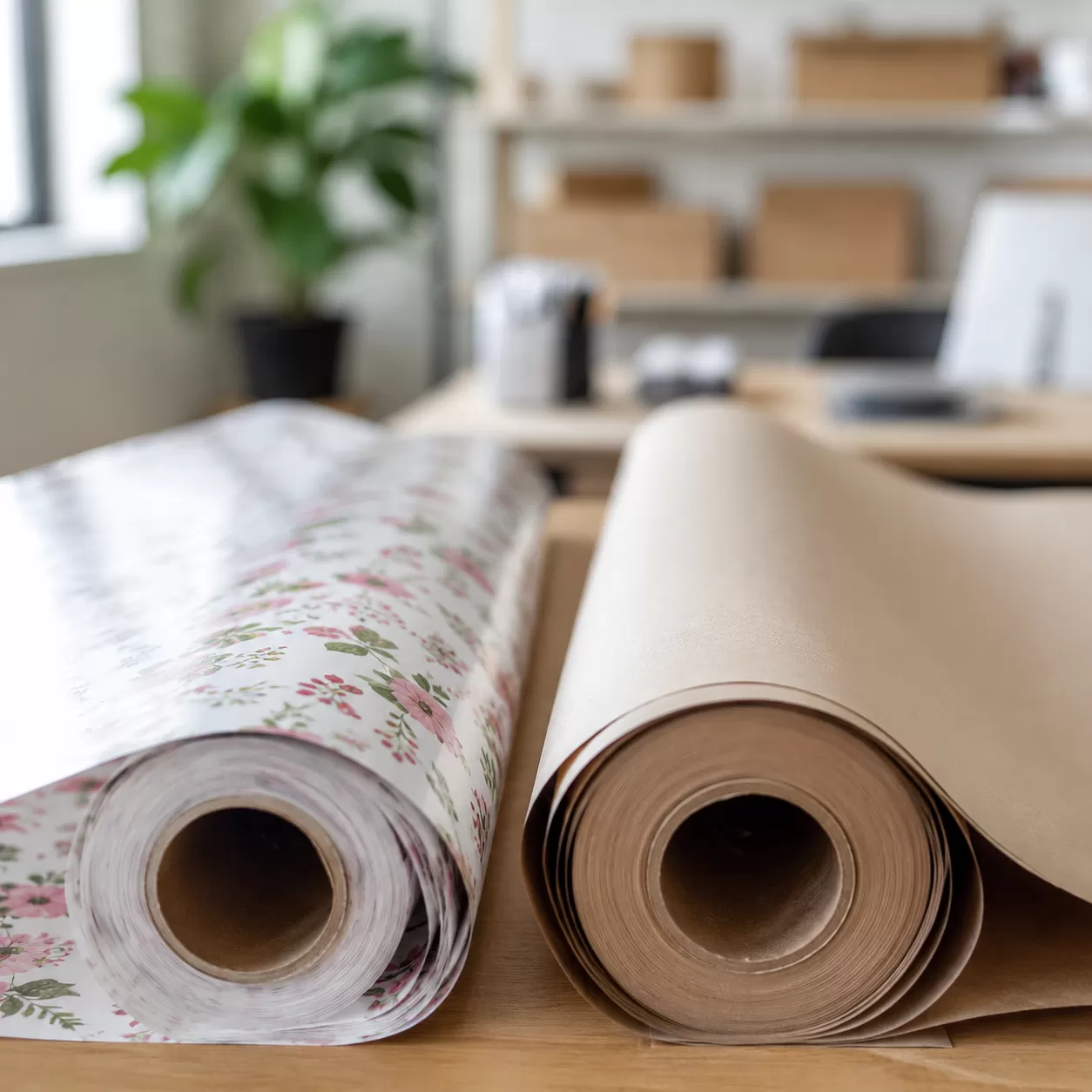 PECoatedWrappingPapervsUncoatedPaperKeyDif PECoatedWrappingPapervsUncoatedPaperKeyDif